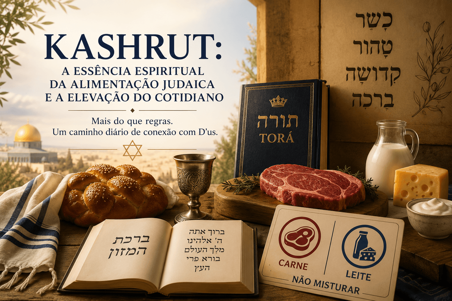 Kashrut: A Essência Espiritual da Alimentação Judaica e a Elevação do Cotidiano